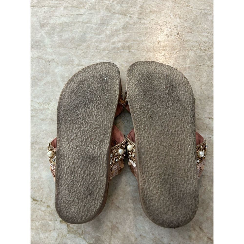 Free People Rose Gold Sandals - Picture 9 of 10